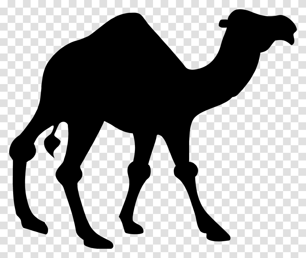 Silhouette Big Image Clipart Camel, Gray, World Of Warcraft Transparent Png