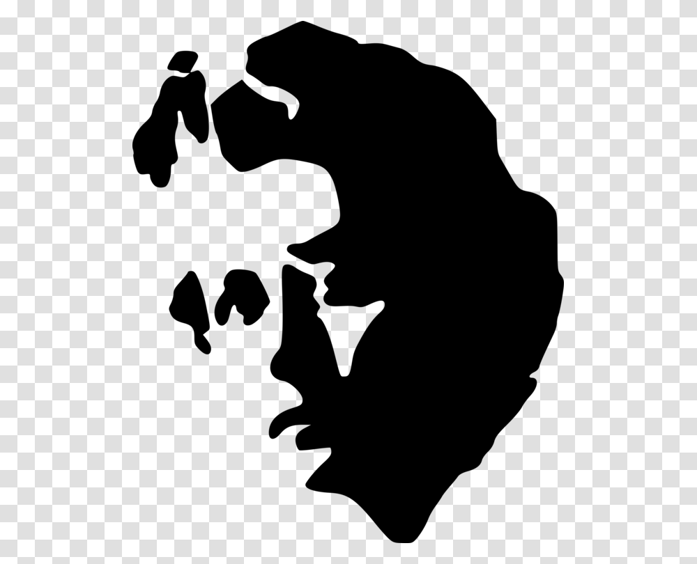 Silhouette Black And White Female Computer Icons Person Free, Gray, World Of Warcraft Transparent Png