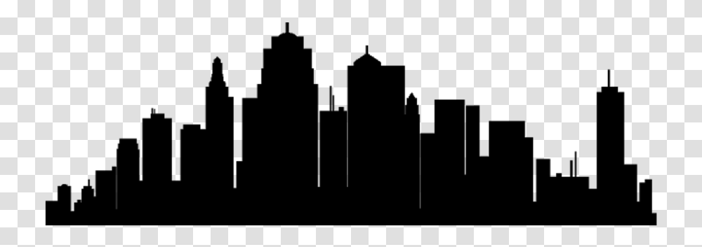 Silhouette Boston Skyline Outline, Gray, World Of Warcraft Transparent Png