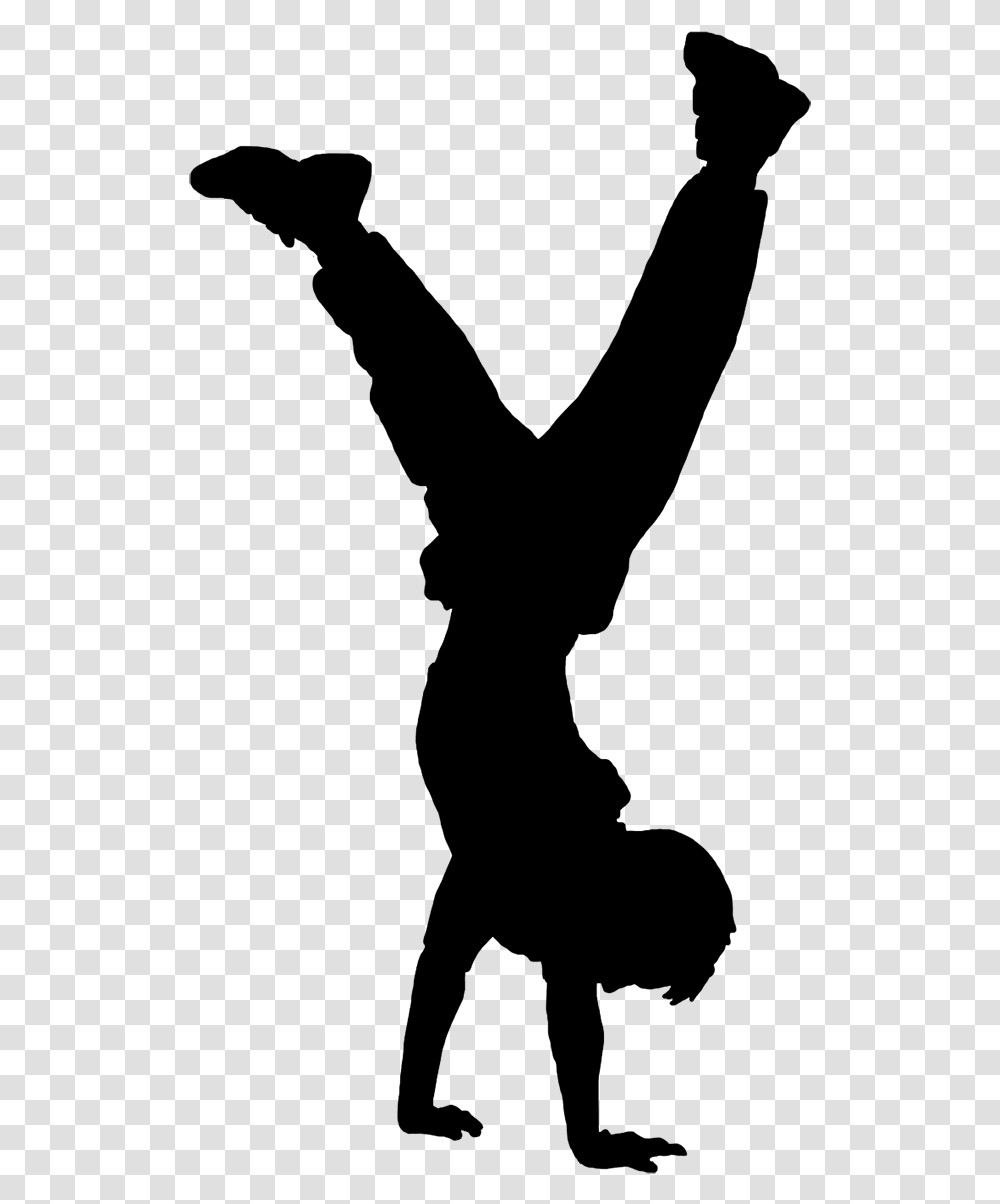 Silhouette Boy Dancer Clipart, Gray, World Of Warcraft Transparent Png