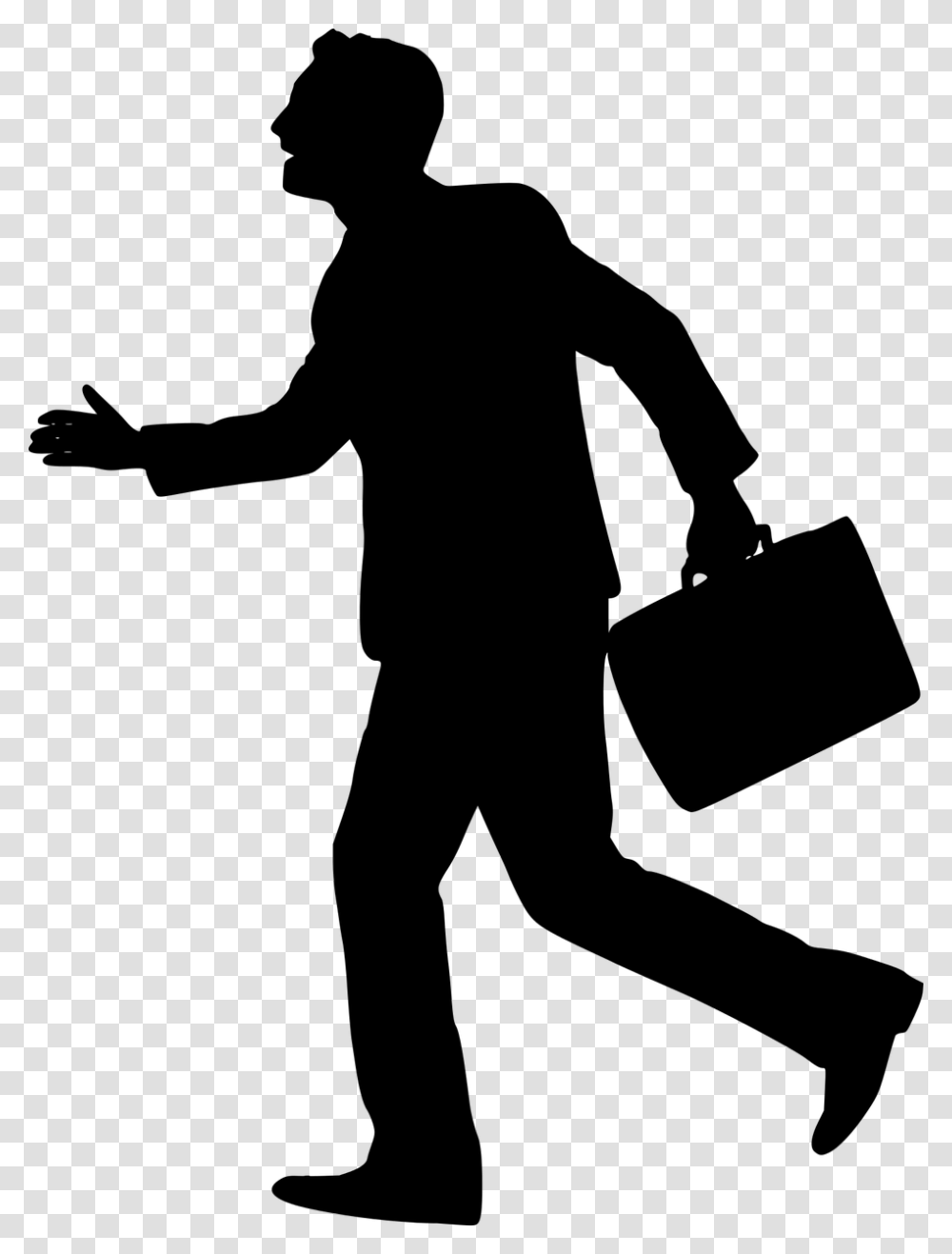 Silhouette Businessman, Gray, World Of Warcraft Transparent Png