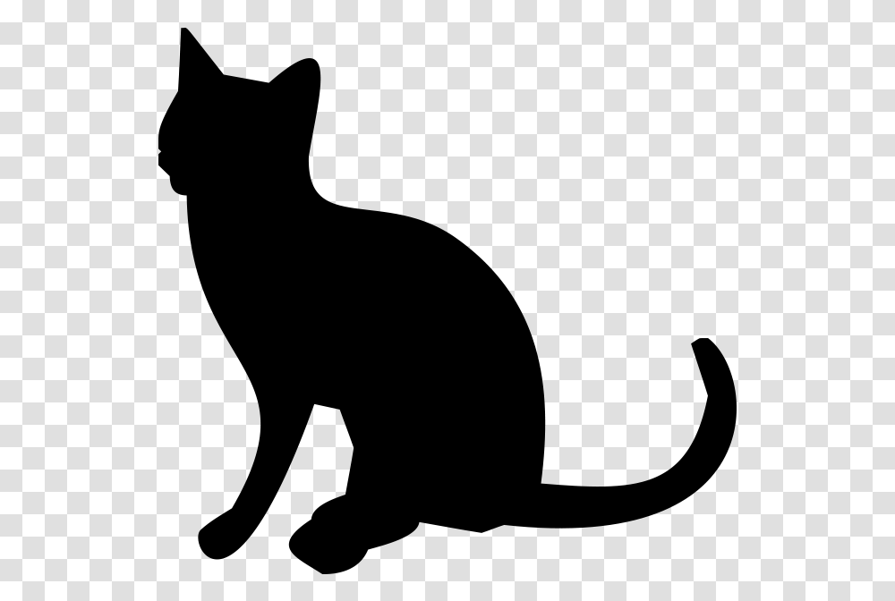 Silhouette Cat Background Cat Clip Art, Gray, World Of Warcraft Transparent Png