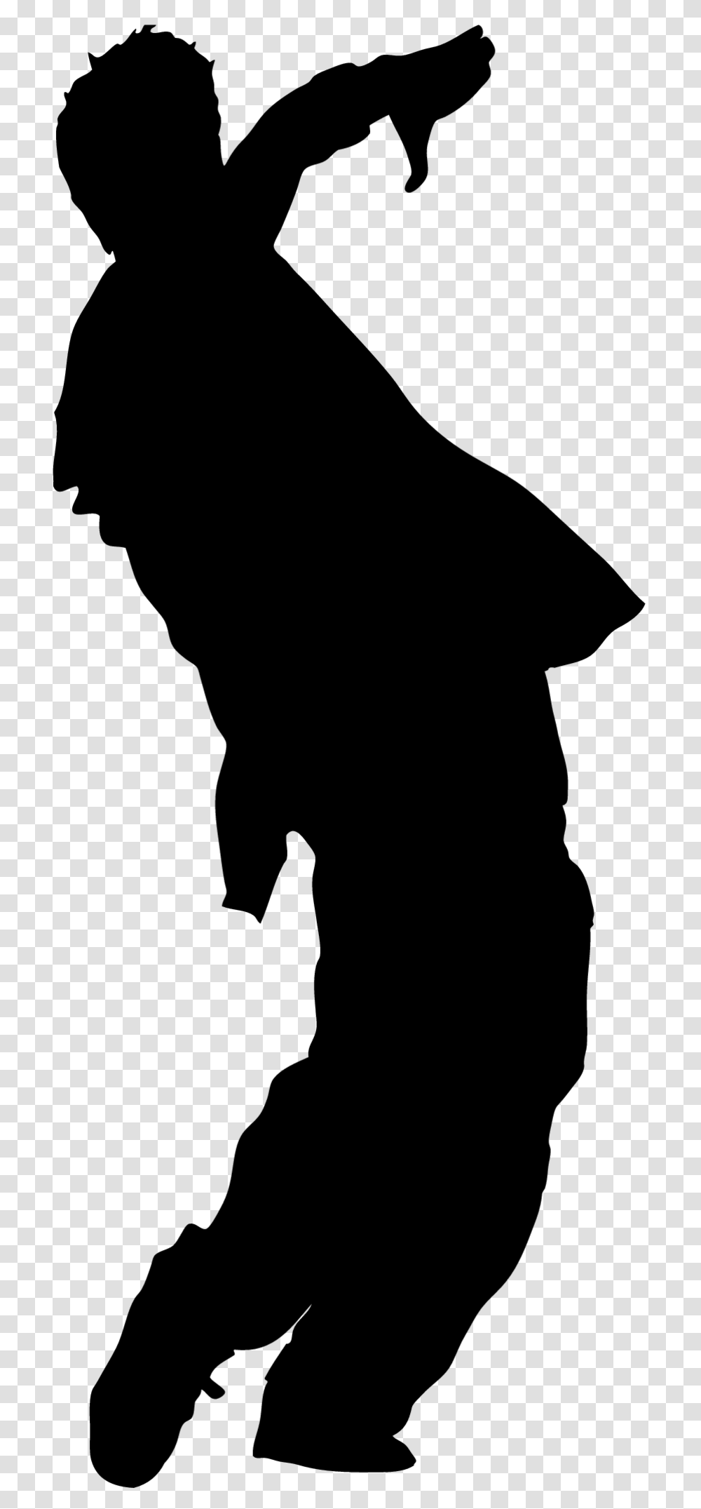 Silhouette Character White Fiction Clip Art Silhouette, Gray, World Of Warcraft Transparent Png