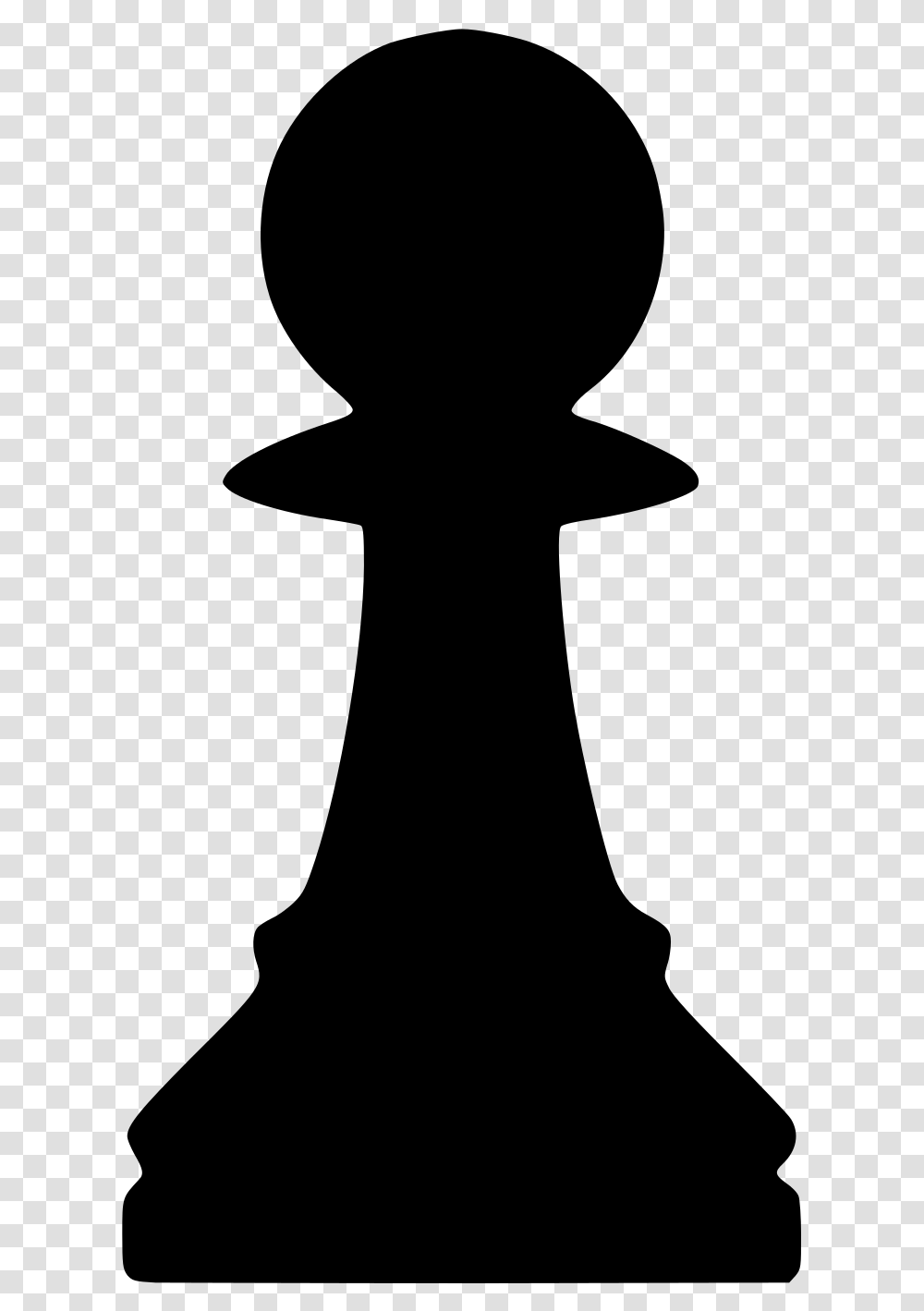 Silhouette Chess Piece Remix Pawn Pen Clip Arts Clip Art Chess Pawn, Gray Transparent Png