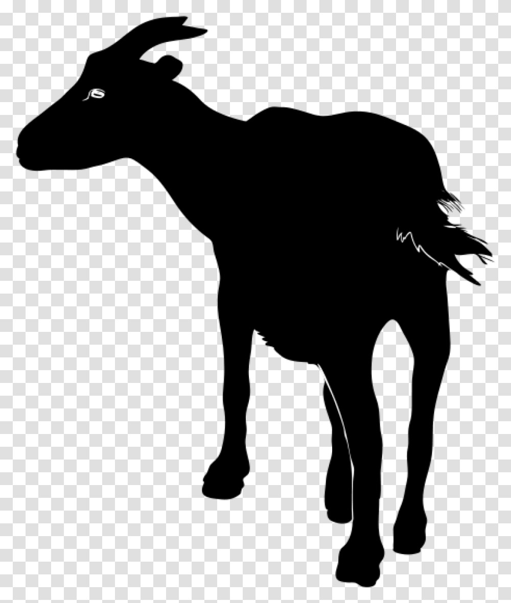 Silhouette Clip Art At Goat Head Vector, Bird, Animal, Outdoors, Nature Transparent Png