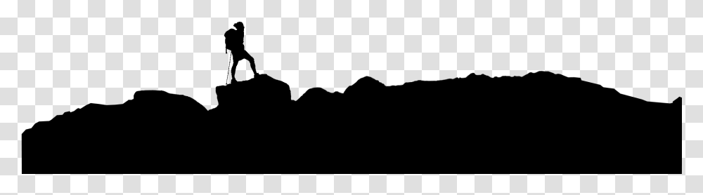 Silhouette Clip Art Black Mountain Vector, Gray, World Of Warcraft Transparent Png