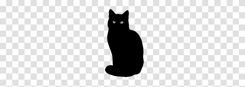 Silhouette Clipart, Black Cat, Pet, Mammal, Animal Transparent Png