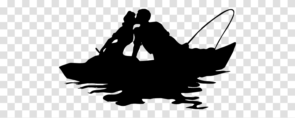 Silhouette Clipart Boat, Stencil, Person, Human, Ninja Transparent Png