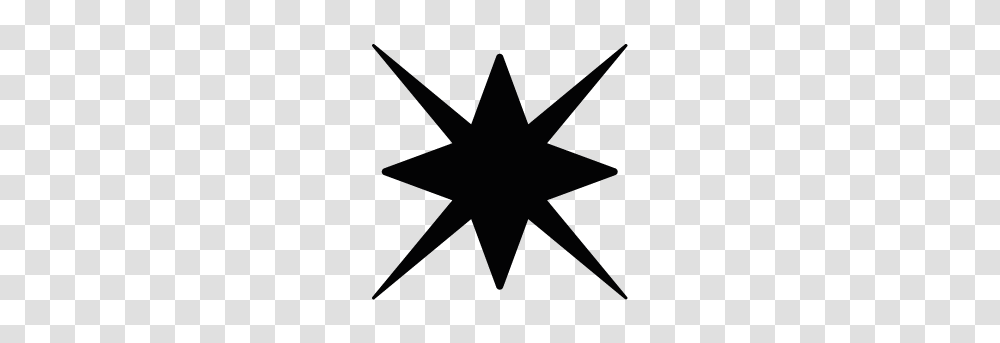 Silhouette Clipart Christmas Star Outline, Star Symbol, Lighting, Cross Transparent Png