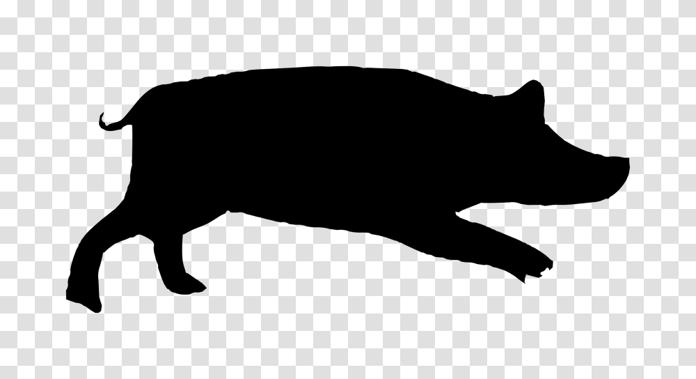 Silhouette Clipart Pig, Gray, World Of Warcraft Transparent Png