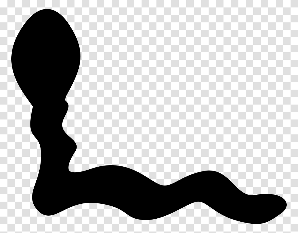 Silhouette Clipart Snake, Gray, World Of Warcraft Transparent Png