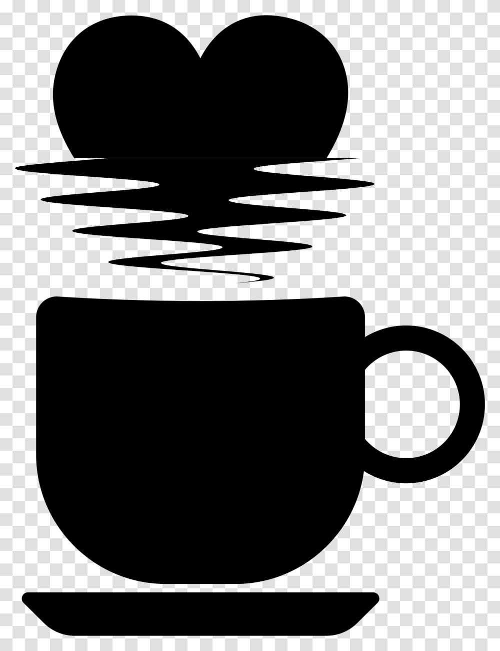 Silhouette Coffee Mug, Gray, World Of Warcraft Transparent Png