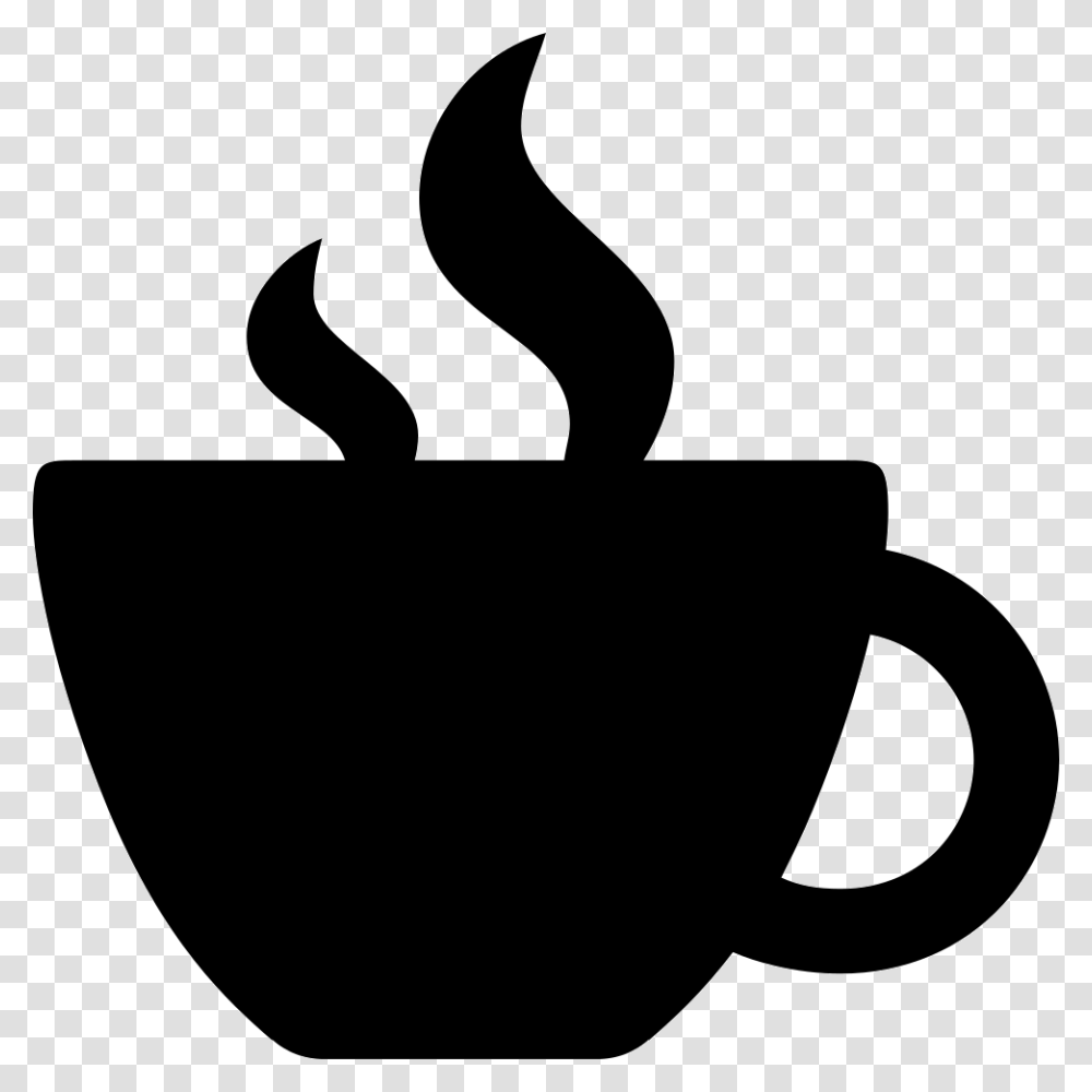 Silhouette Coffee Mug Svg, Coffee Cup, Shovel, Tool, Espresso Transparent Png