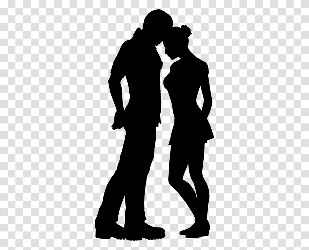 Silhouette Computer Icons Couple Music Download Love Free, Gray, World Of Warcraft Transparent Png