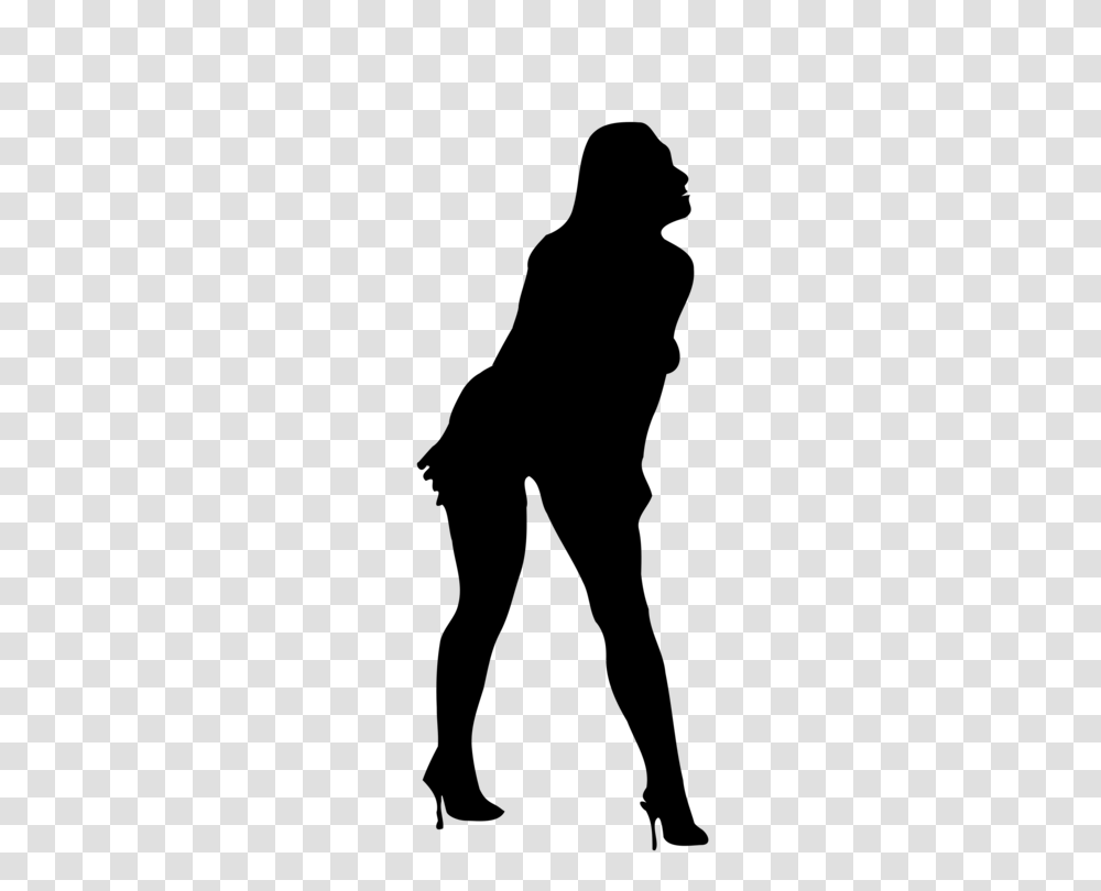 Silhouette Computer Icons Drawing Woman, Gray, World Of Warcraft Transparent Png