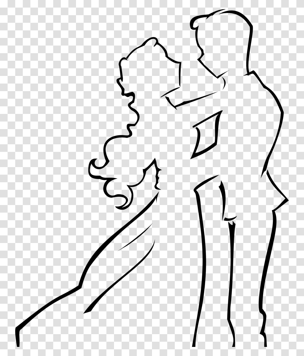 Silhouette Couple Clip Art Couple Clip Art Black And White, Gray, World Of Warcraft Transparent Png
