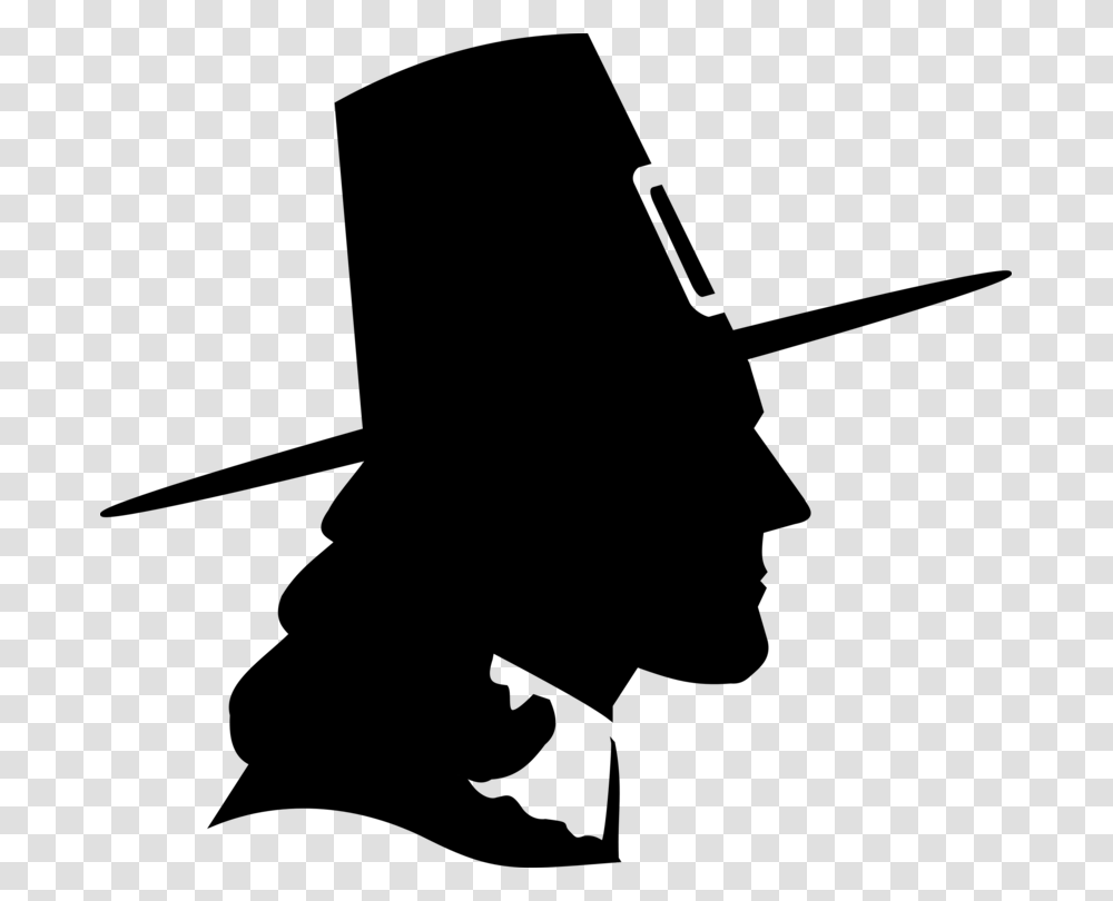 Silhouette Download Drawing Pilgrim, Gray, World Of Warcraft Transparent Png