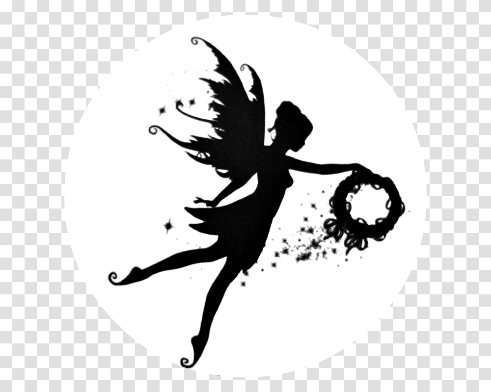 Silhouette Fairy Clipart, Person, Human, Logo Transparent Png