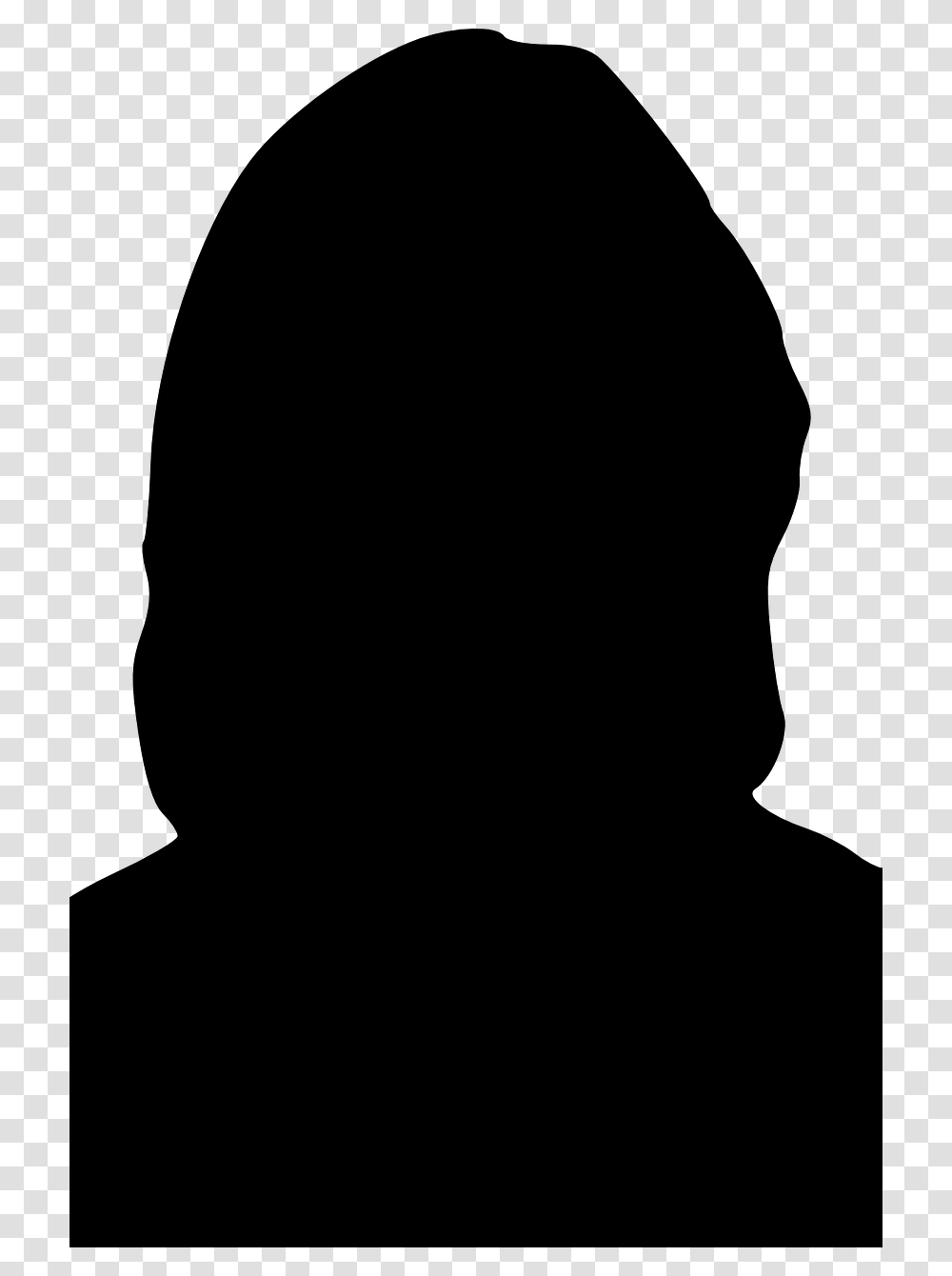 Silhouette Female Woman Clip Art Silhouette, Gray, World Of Warcraft Transparent Png