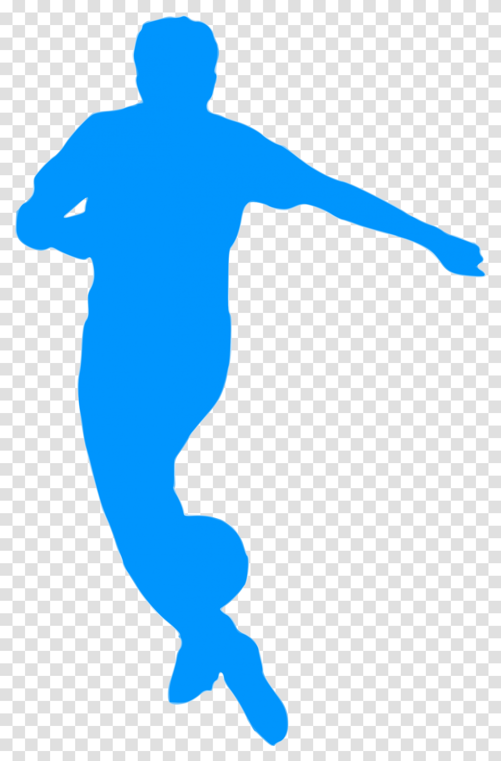 Silhouette Football 16 Clip Arts Football Silhouette Colour, Person, Animal, Mammal, Sea Life Transparent Png