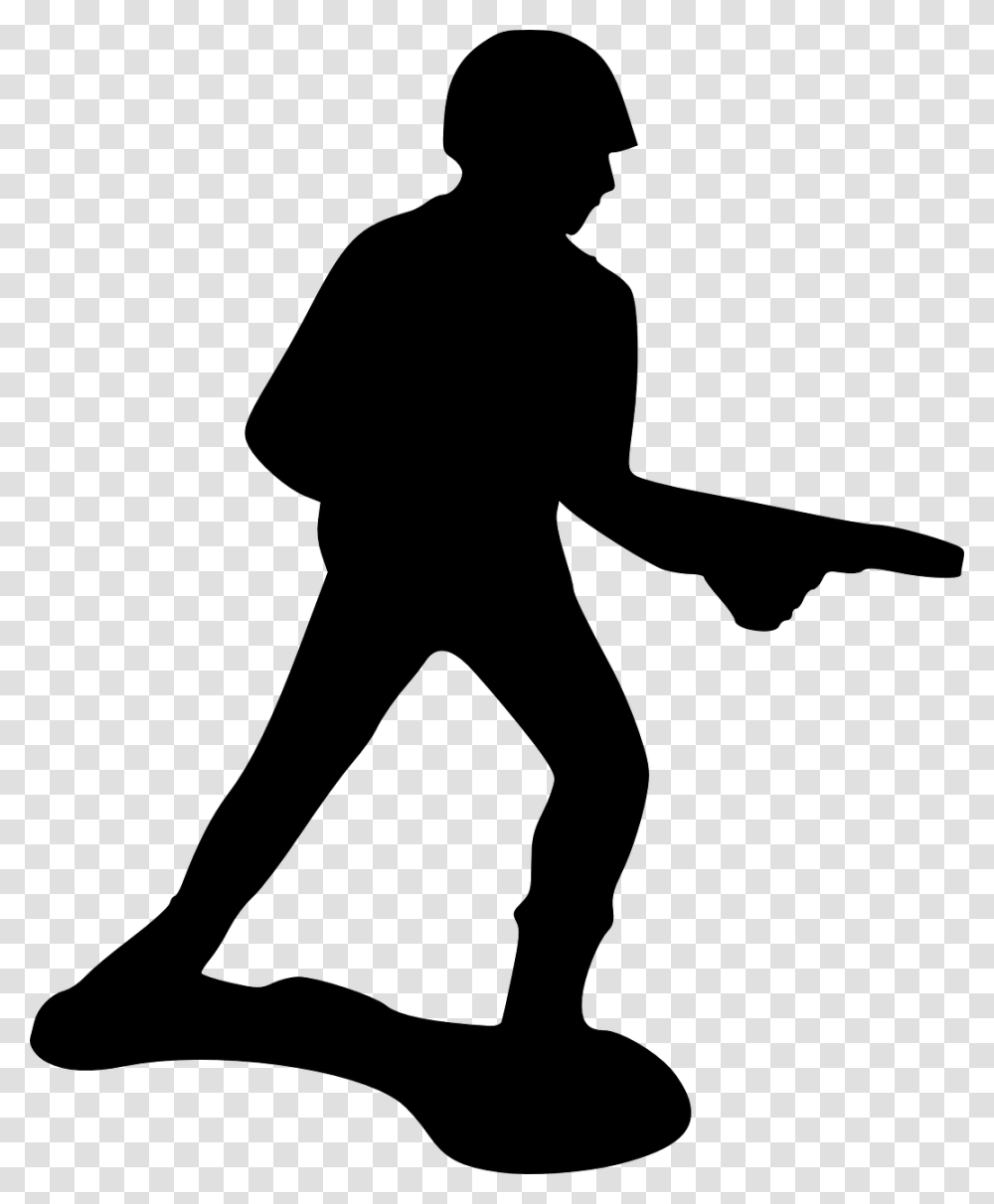 Silhouette Football Player Clipart, Gray, World Of Warcraft Transparent Png