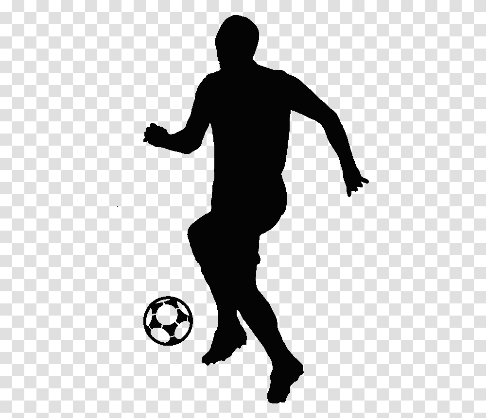 Silhouette Football Player Kick American Football, Person, People, Hand, Ninja Transparent Png