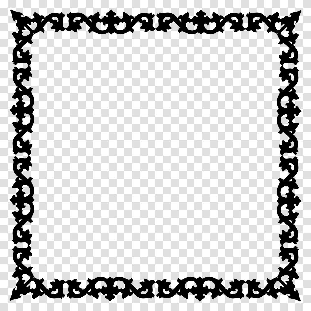 Silhouette Frame Clipart Explore Pictures, Gray, World Of Warcraft Transparent Png