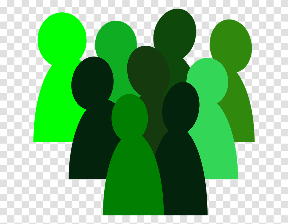 Silhouette Group People Cartoon, Word, Fence, Green, Crowd Transparent Png