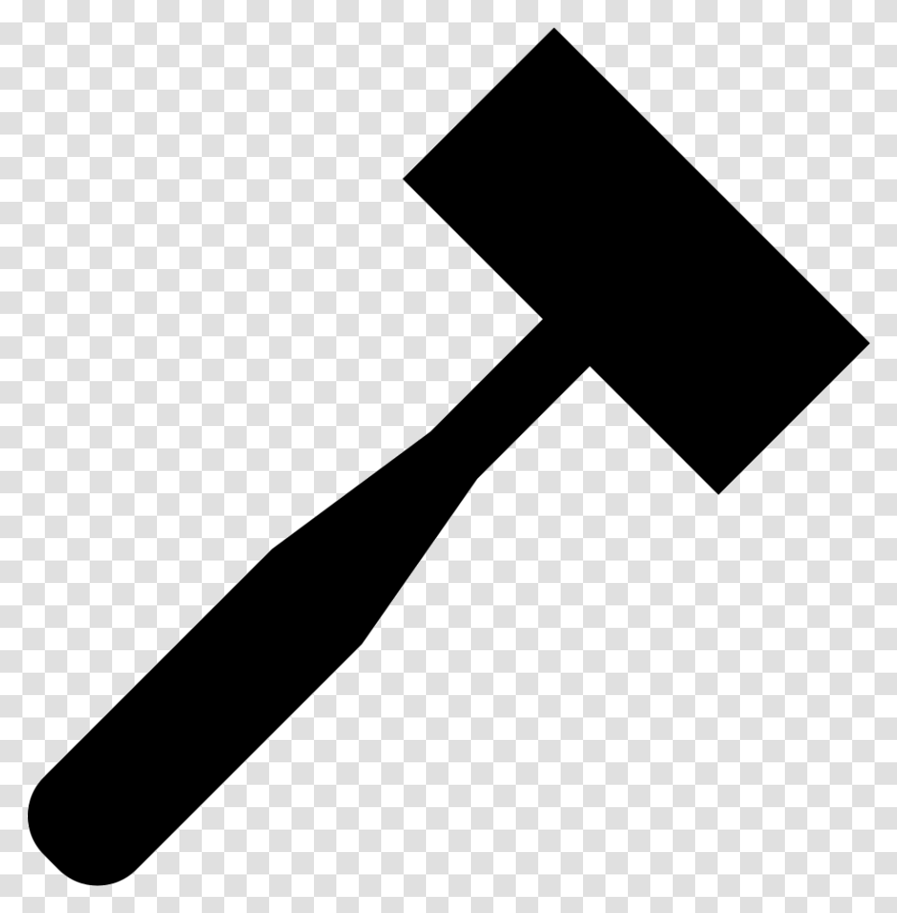 Silhouette Hammer, Axe, Tool, Mallet Transparent Png