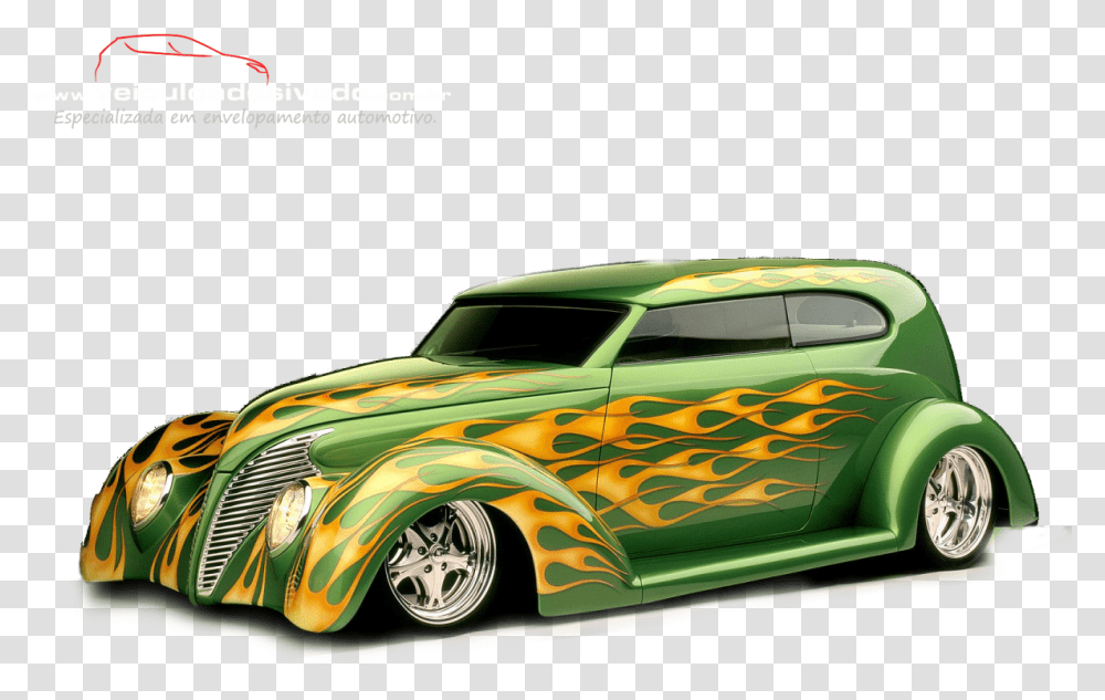Silhouette Hot Rod Flames Classic Lowrider Car, Vehicle, Transportation, Sports Car, Coupe Transparent Png