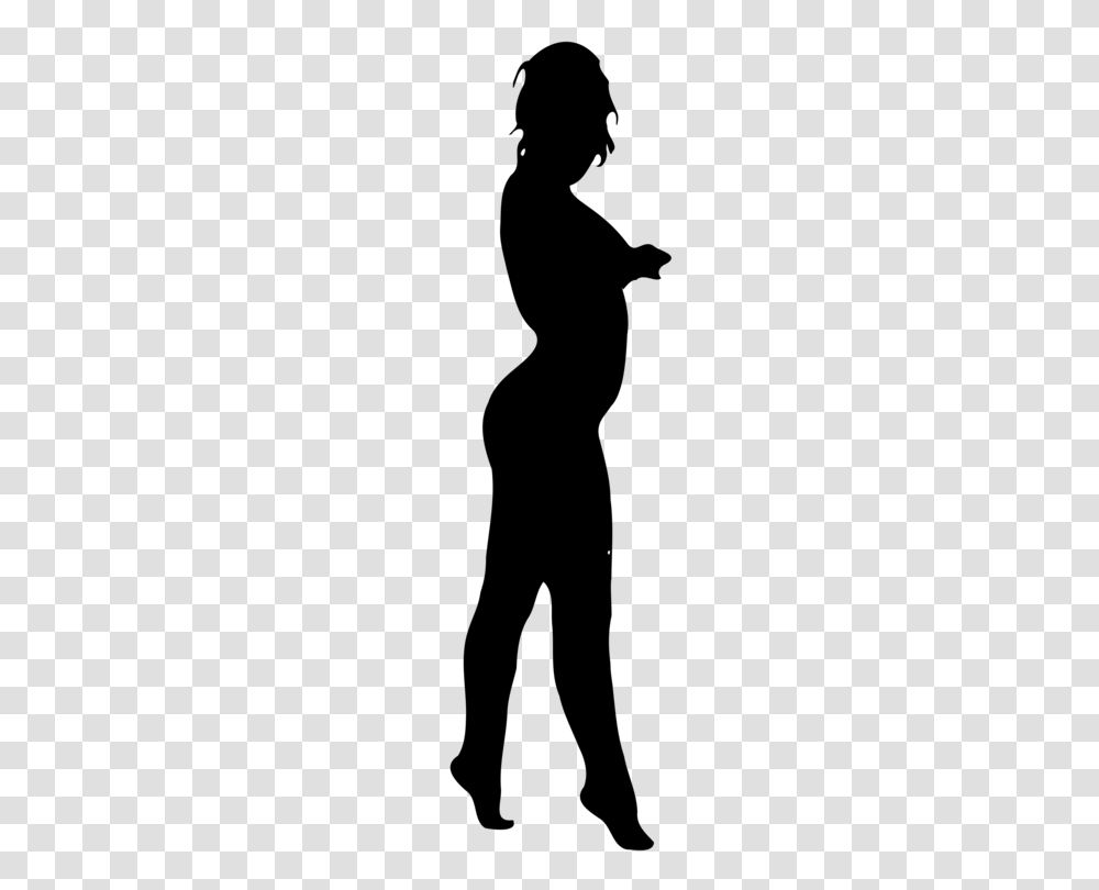 Silhouette Human Body Female Body Shape Woman, Gray, World Of Warcraft Transparent Png