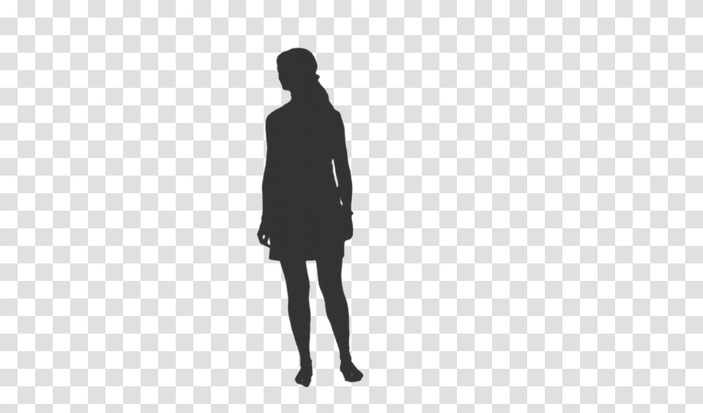 Silhouette Images Free Download, Standing, Person, Suit, Overcoat Transparent Png