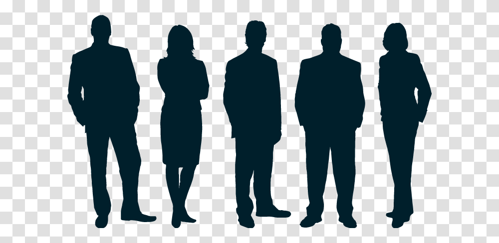 Silhouette Information Technology Download Support Customers As A Team, Person, Human, People, Standing Transparent Png