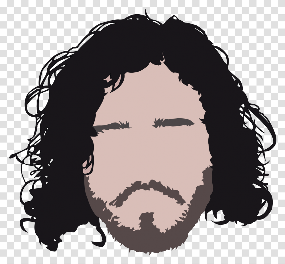 Silhouette Jon Snow Clipart Jon Snow, Face, Person, Human, Head Transparent Png