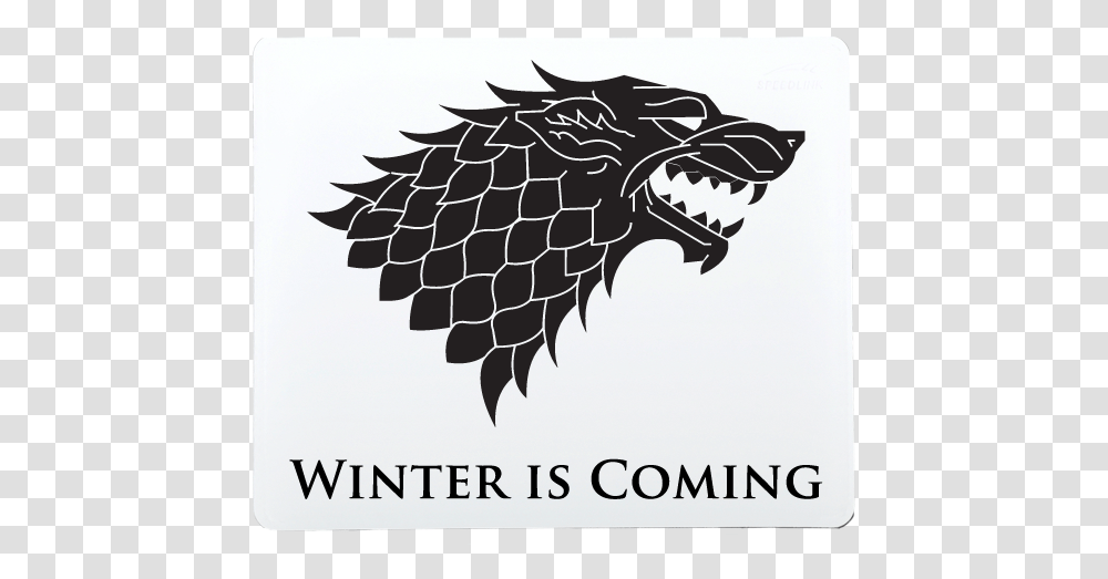 Silhouette Jon Snow Clipart Winter Is Coming, Symbol, Eagle, Bird, Animal Transparent Png