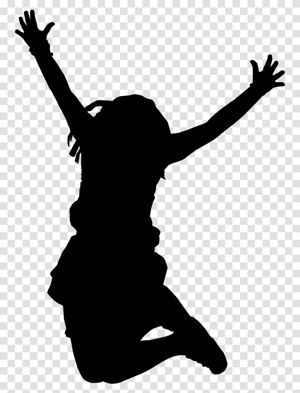 Silhouette Jumping At Getdrawings Silhouette People Jumping, Gray, World Of Warcraft Transparent Png