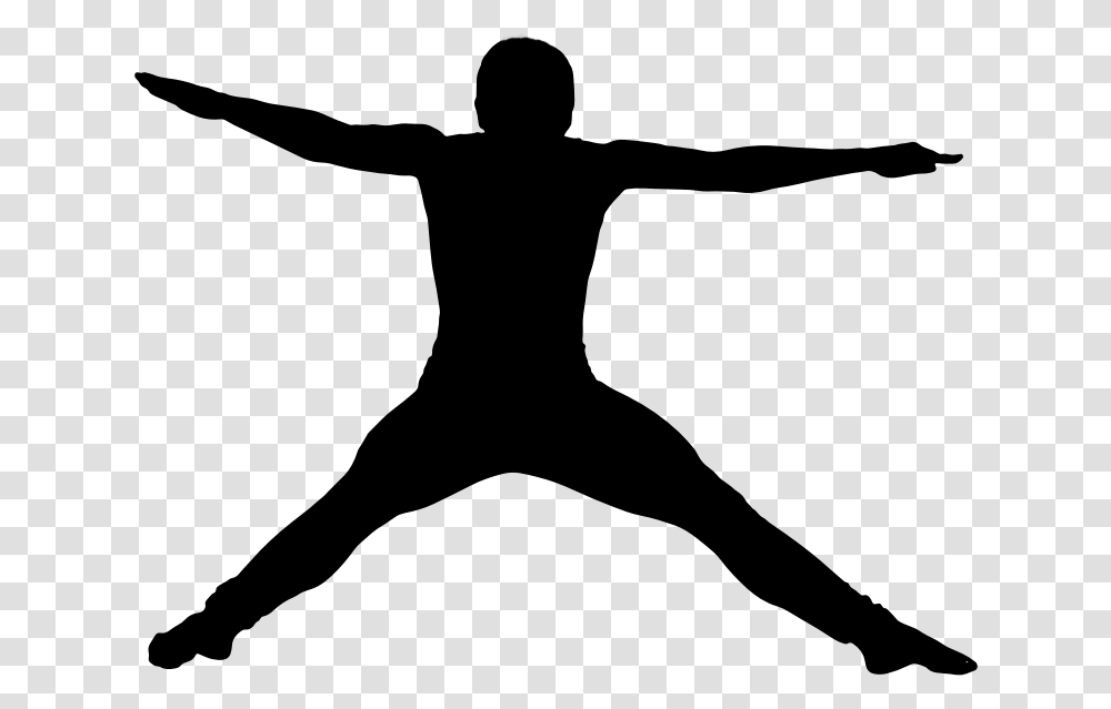 Silhouette Jumping, Gray, World Of Warcraft Transparent Png