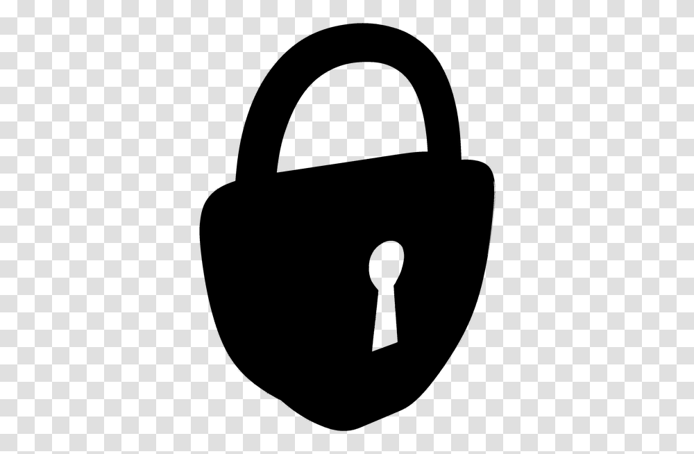 Silhouette Lock Key Security Padlock Keyhole Lock Heart Silhouette, Gray, World Of Warcraft Transparent Png