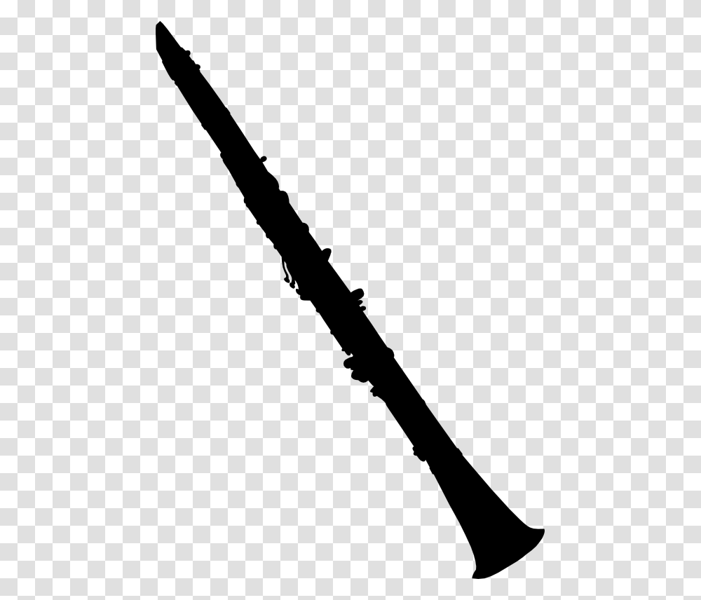 Silhouette, Musical Instrument, Leisure Activities, Oboe Transparent Png