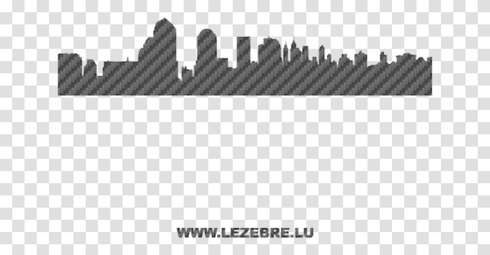 Silhouette New York City Carbon Decal View Of New York From Nj City, Minecraft Transparent Png