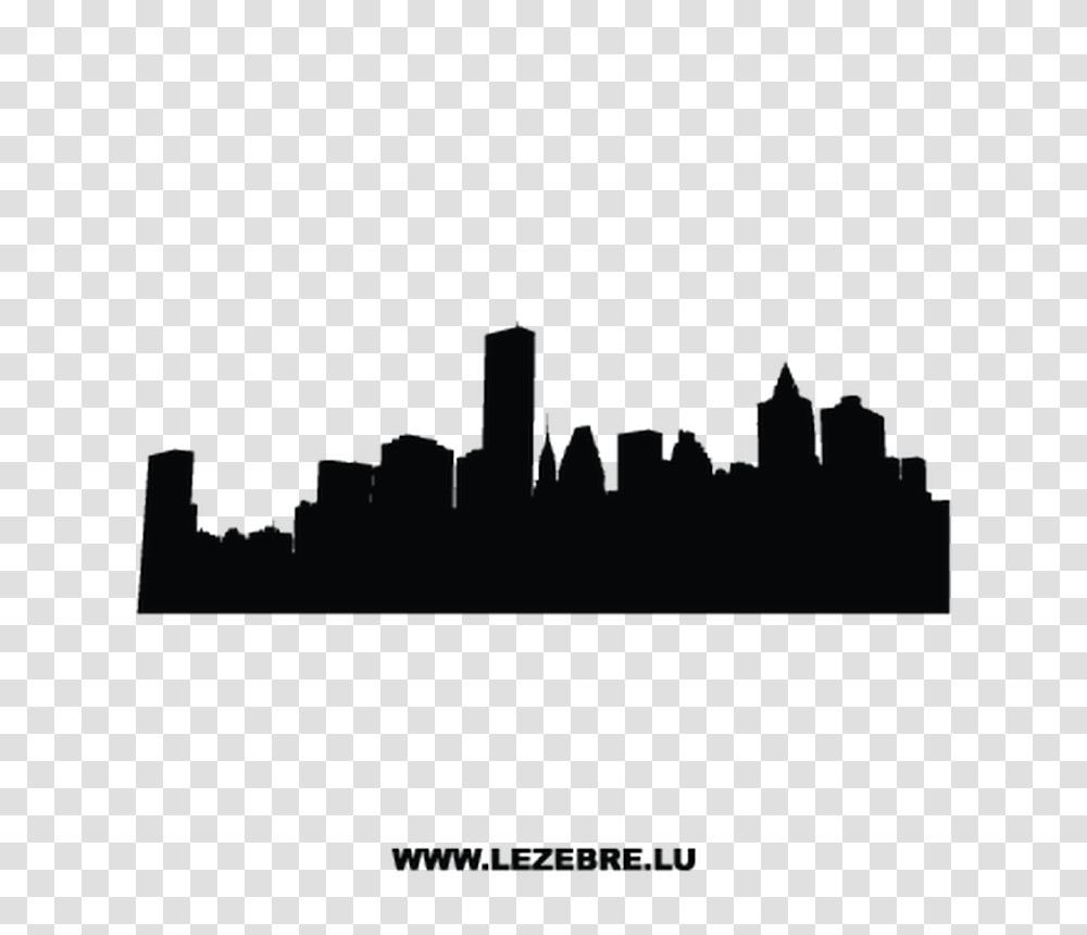 Silhouette New York City Decal, Vehicle, Transportation, Plan Transparent Png