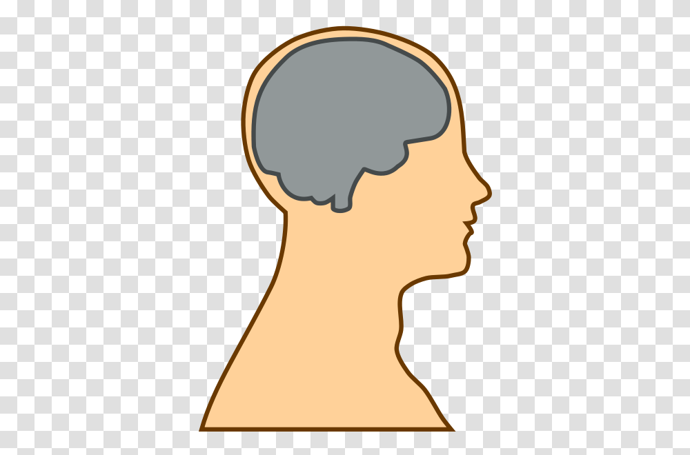 Silhouette Of A Brain Clip Arts For Web, Head, Neck, Hand Transparent Png