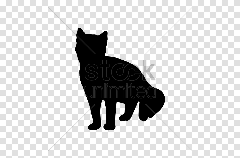 Silhouette Of A Cat Vector Image, Steamer, Pole Vault, Sport, Wand Transparent Png