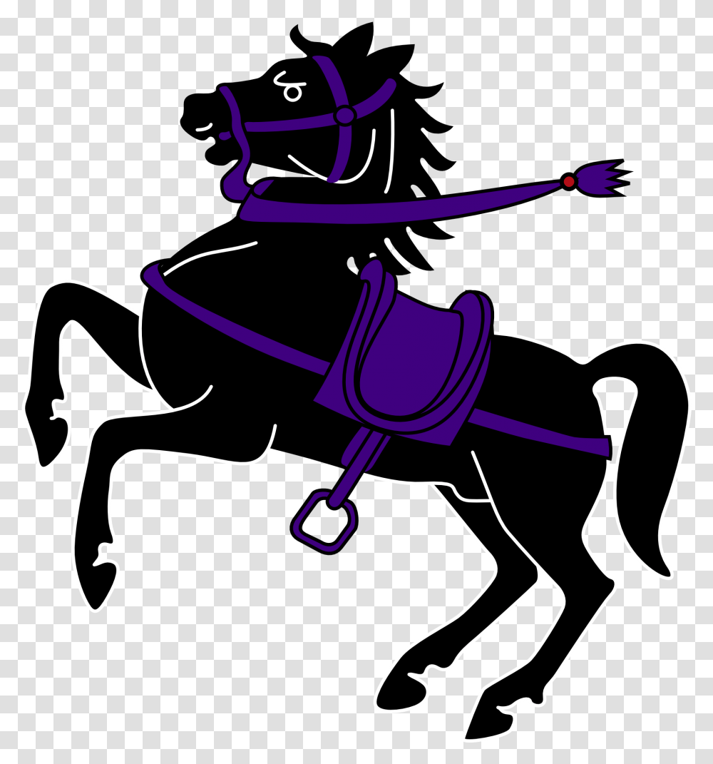 Silhouette Of A Horse With Saddle Free Fc Seuzach, Fencing, Sport, Sports, Hand Transparent Png