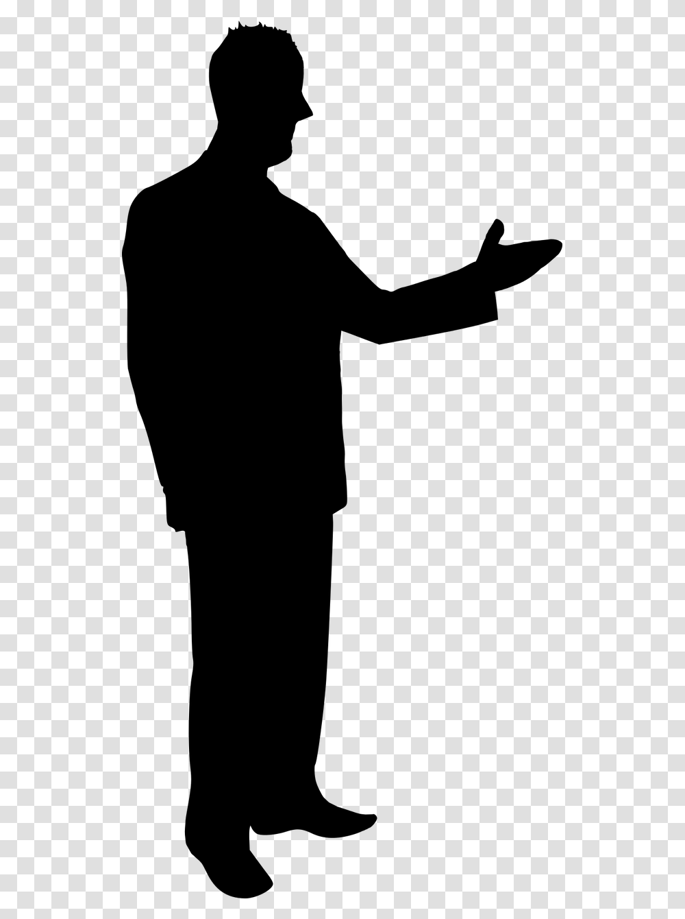 Silhouette Of A Preacher, Gray, World Of Warcraft Transparent Png