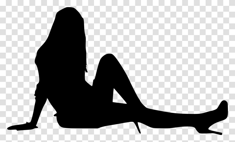 Silhouette Of A Woman, Gray, World Of Warcraft Transparent Png