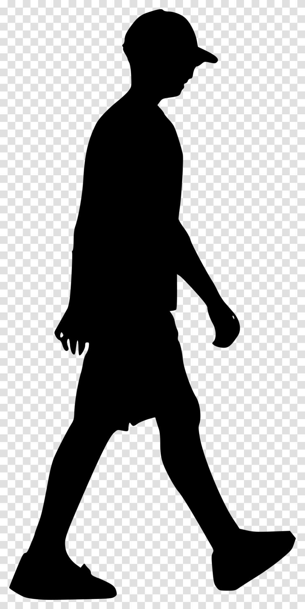 Silhouette Of A Woman Walking Away, Gray, World Of Warcraft Transparent Png