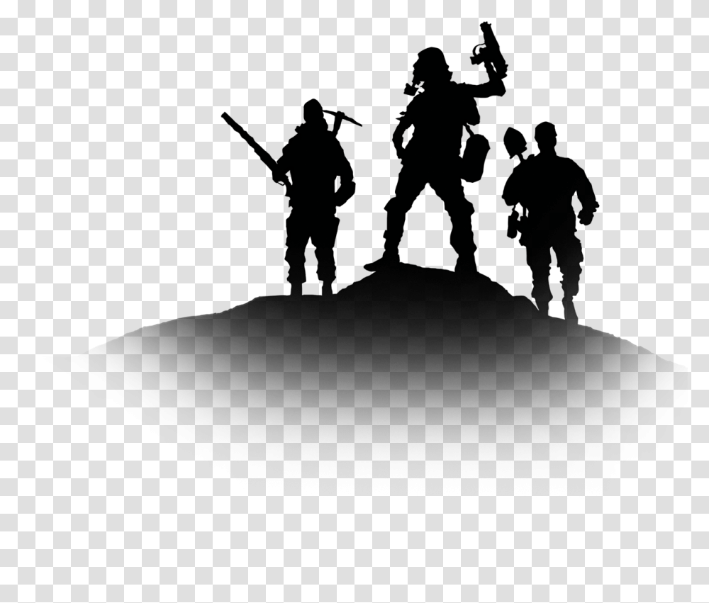 Silhouette Of Army Man Holding Gun Vector Image Portable Network Graphics Transparent Png