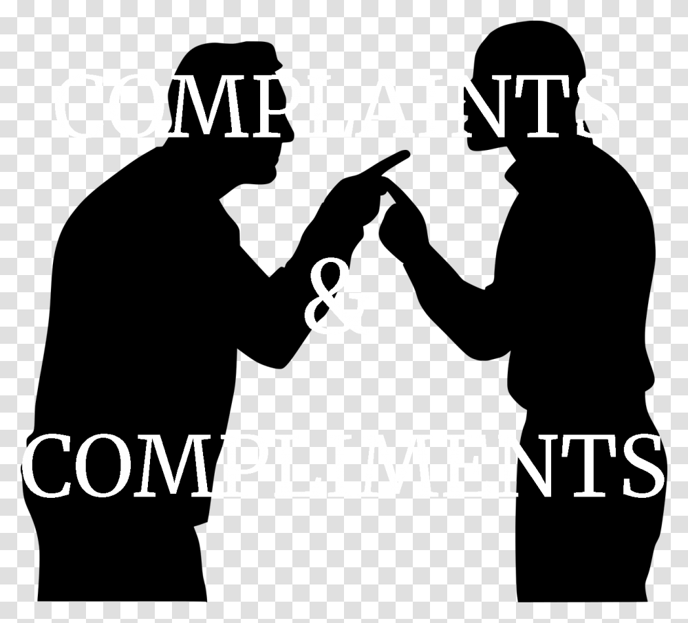 Silhouette Of People Arguing, Person, Advertisement, Poster, Novel Transparent Png