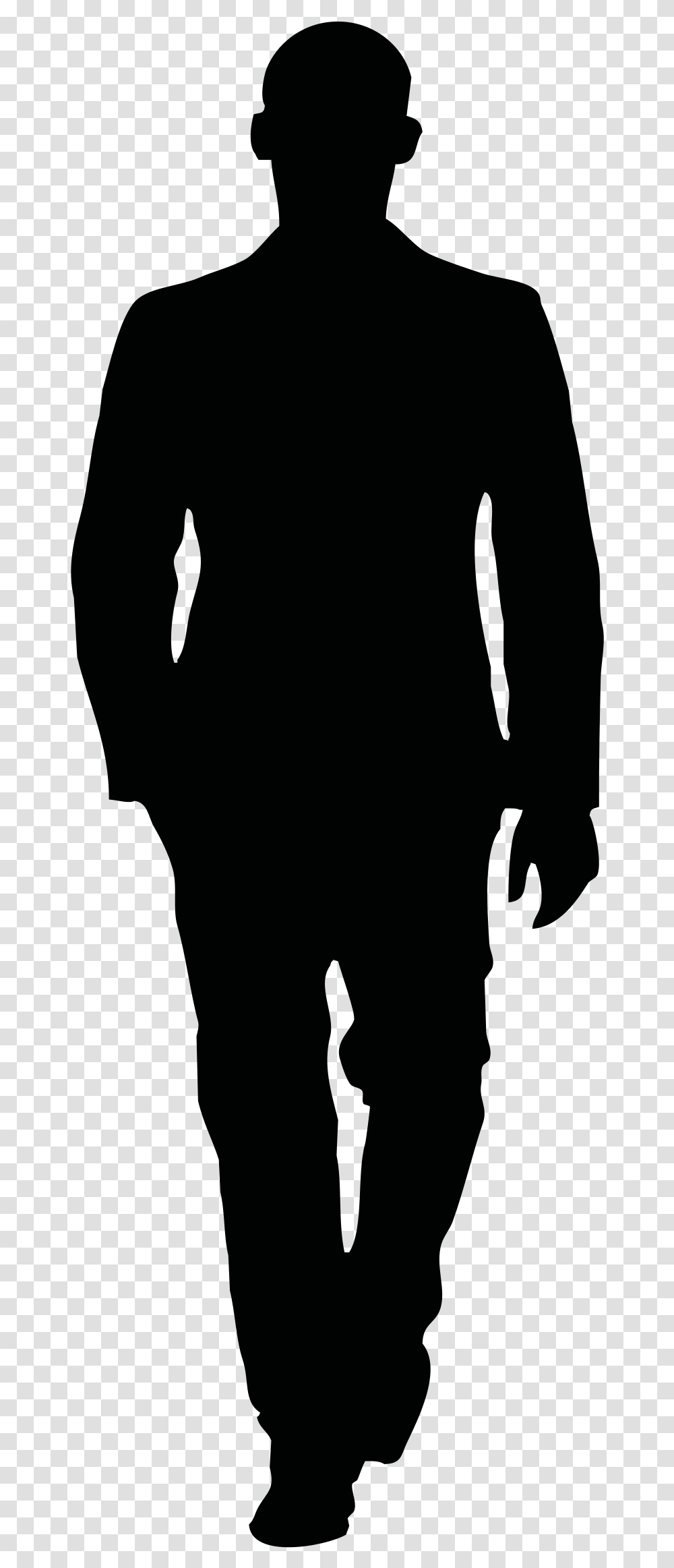 Silhouette Of Person Walking Away, Sleeve, Outdoors, Nature Transparent Png